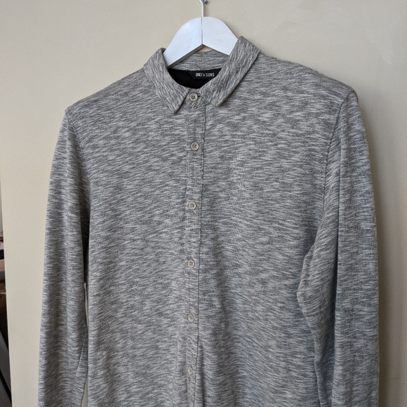 Only & Sons Button Down Shirt - L - Picture 3 of 7